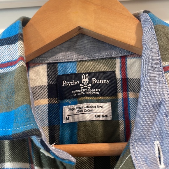 Psych Bunny Flannel Shirt - Picture 3 of 3